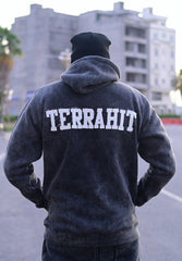 Terrahit Distress Vintage Hoodie