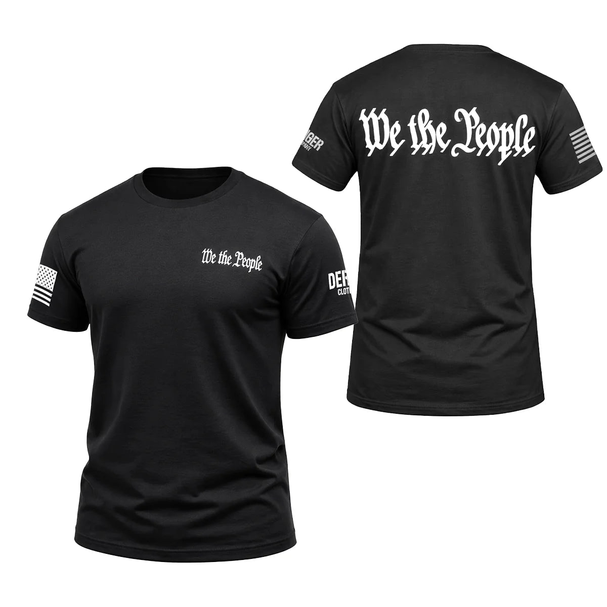Men's Black We the People T-Shirt