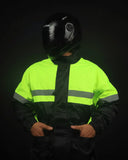 2 Piece Rain Suit Hi-Viz for Bikers