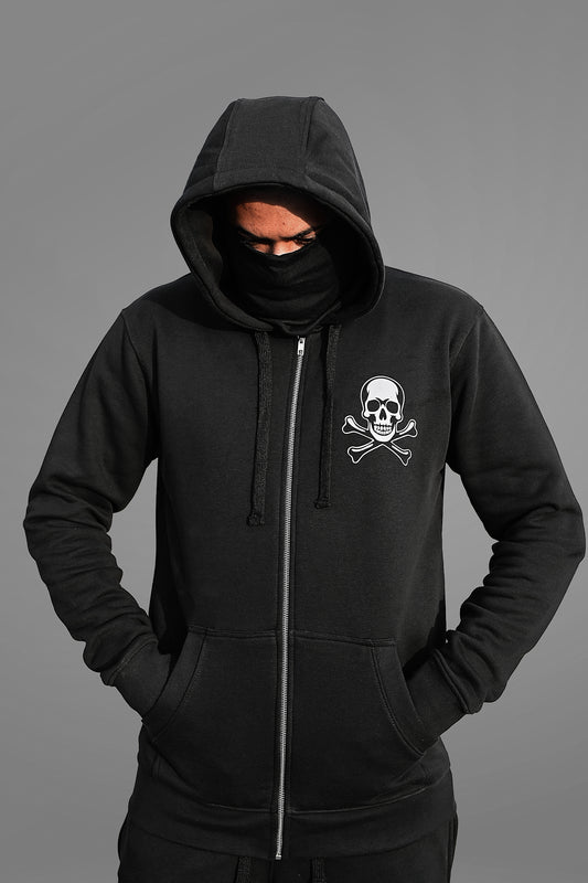 Reflective Skull Hoodie