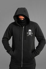 Reflective Skull Hoodie