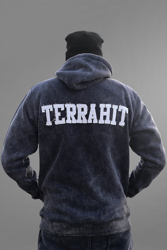 Terrahit Distress Vintage Hoodie