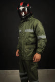 2 Piece Rain Suit – Army Green