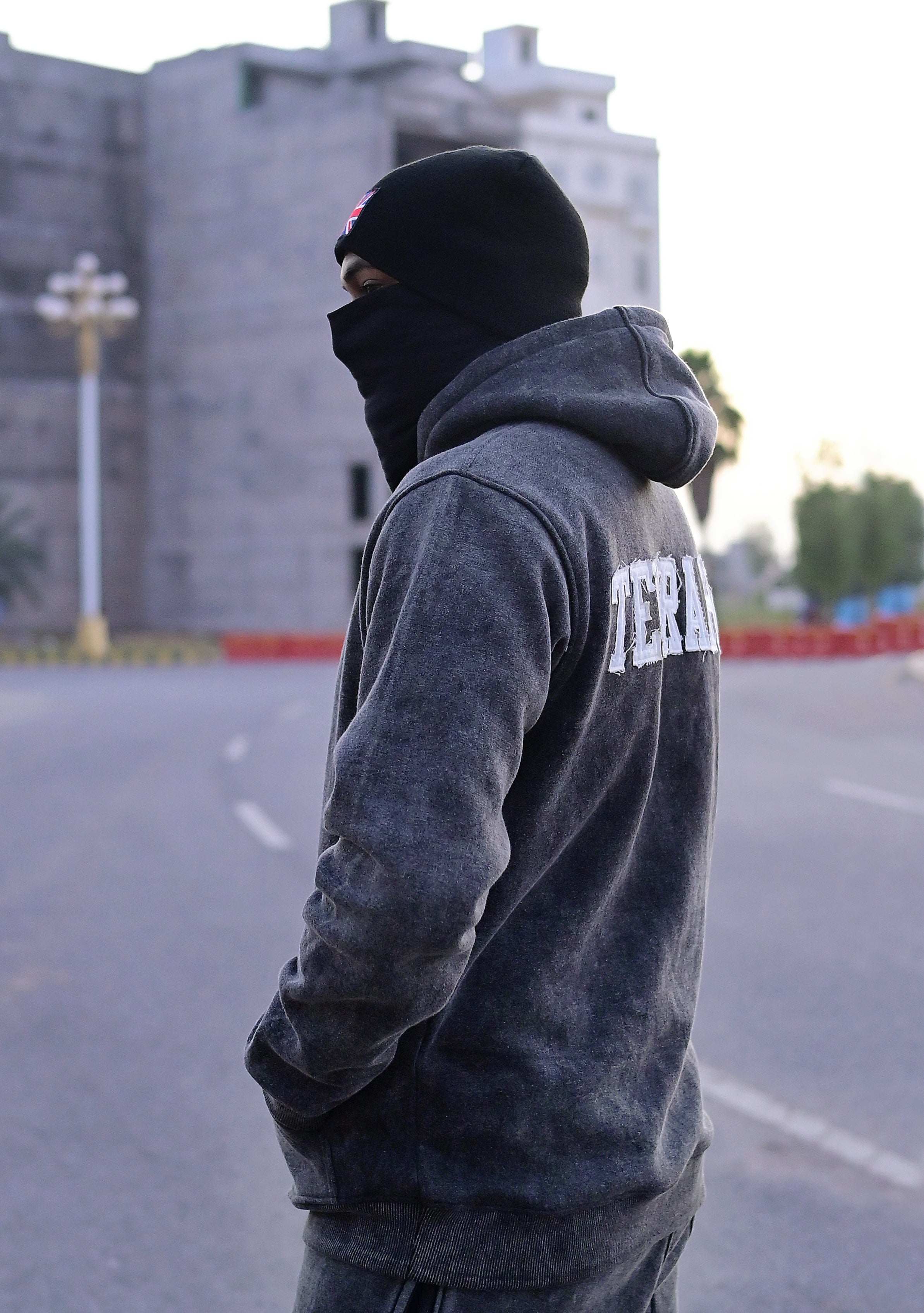 Terrahit Distress Vintage Hoodie