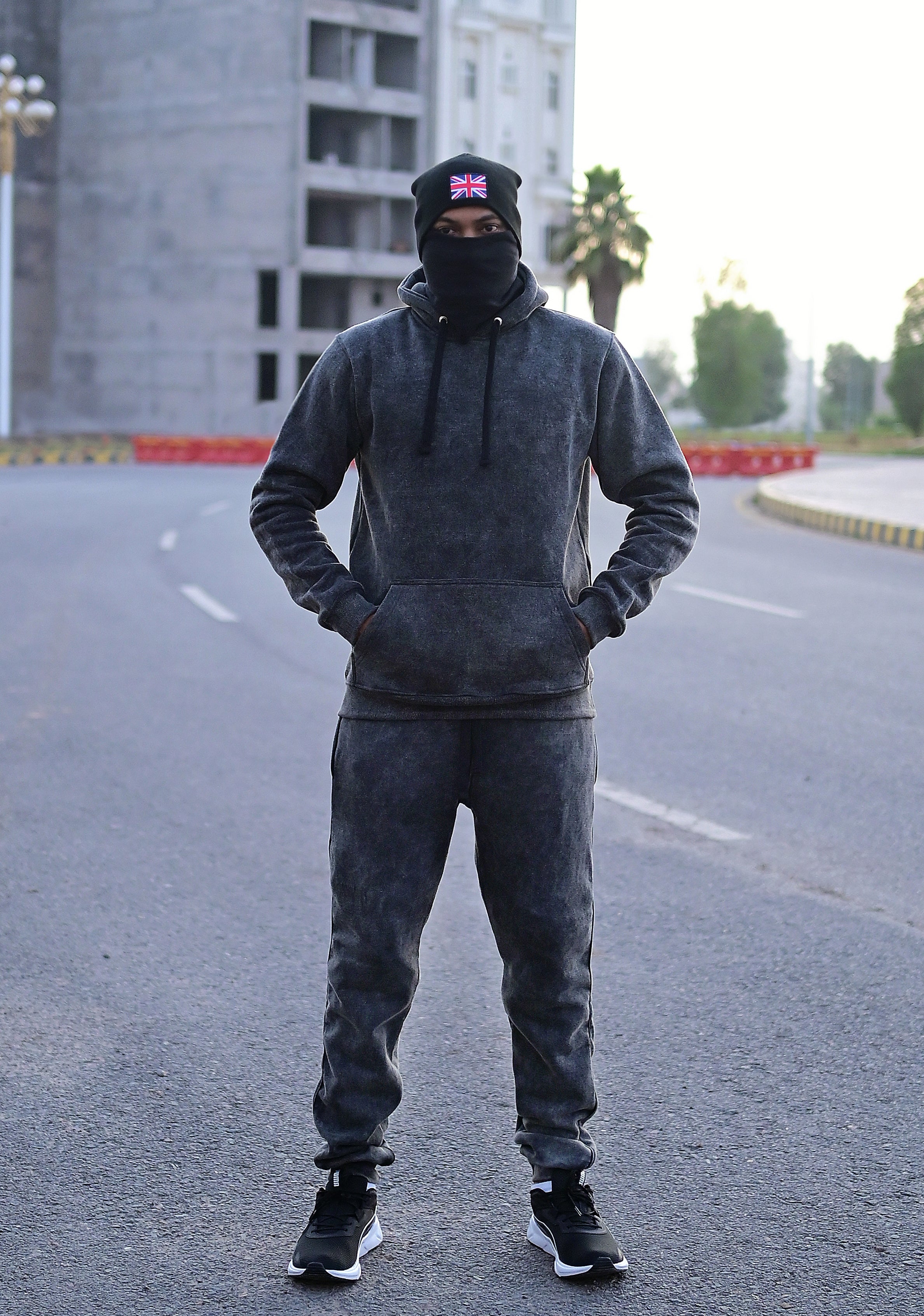 Terrahit Distress Vintage Hoodie