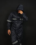 2 Piece Rain Suit Navy Blue