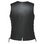 Sierra - Women's Premium Leather Motorcycle Vest