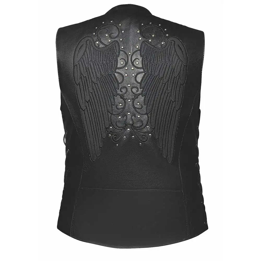 Shirly - Women's Motorcycle Leather Vest