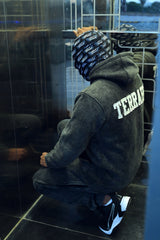Terrahit Distress Vintage Hoodie
