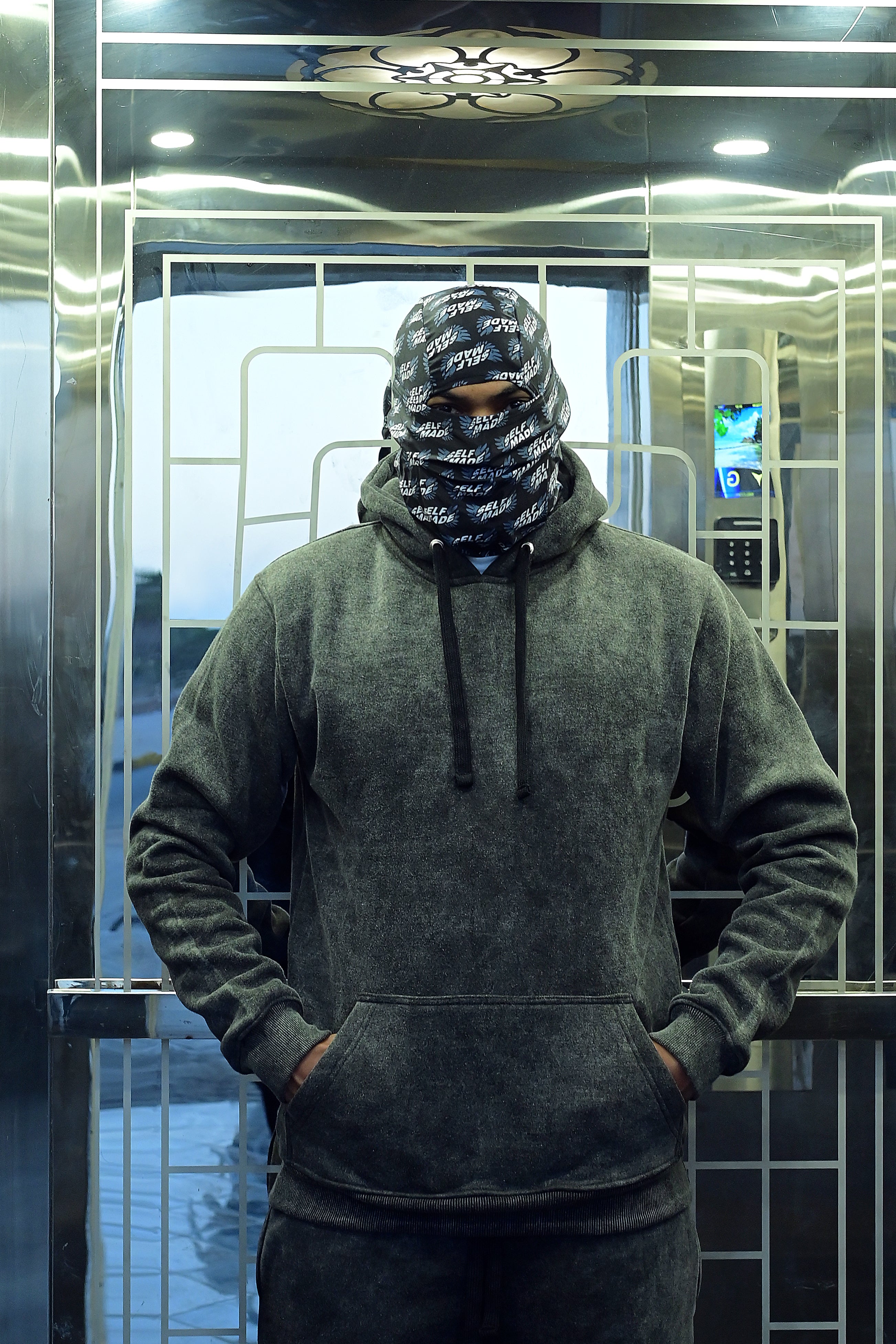 Terrahit Distress Vintage Hoodie