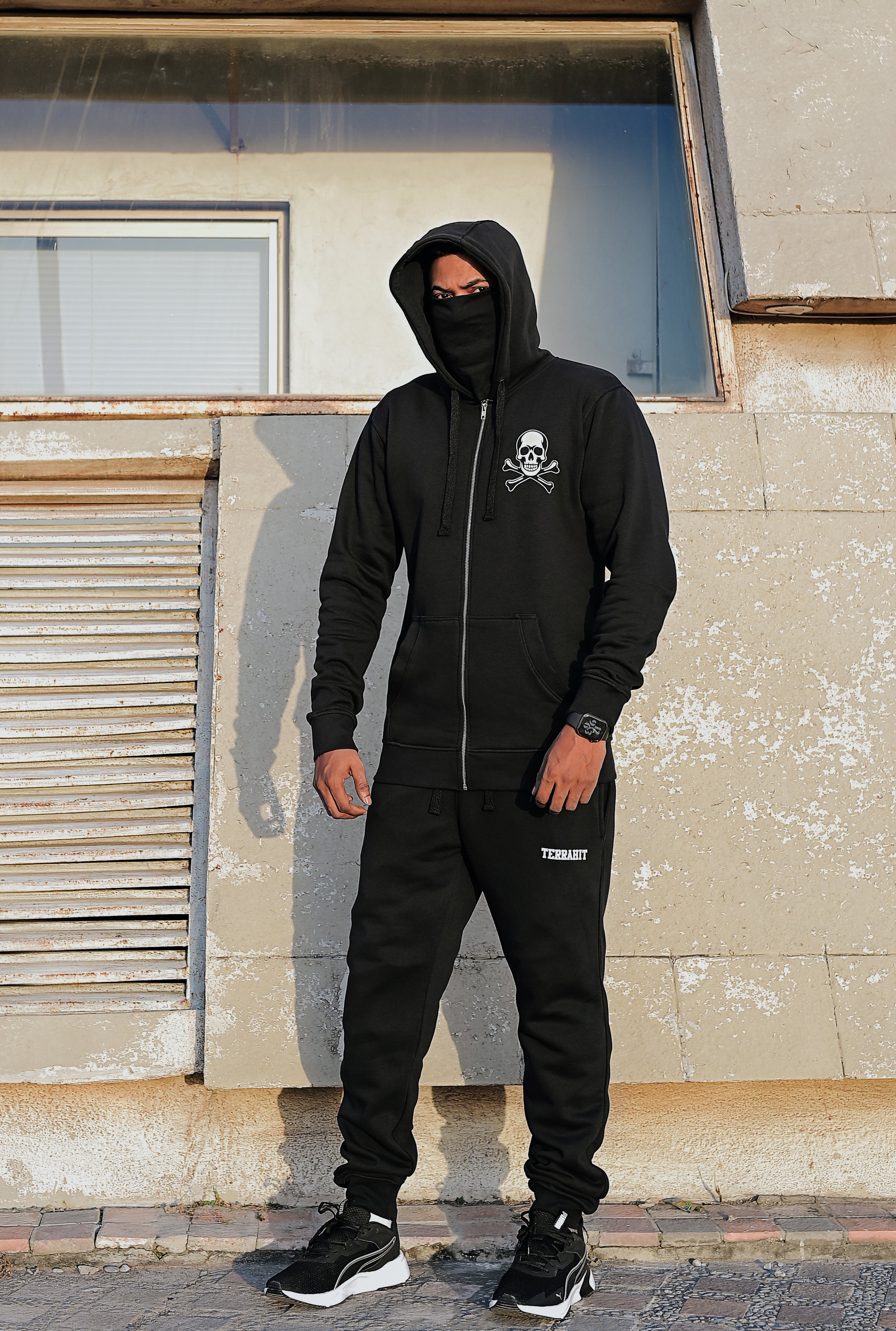 Reflective Skull Hoodie
