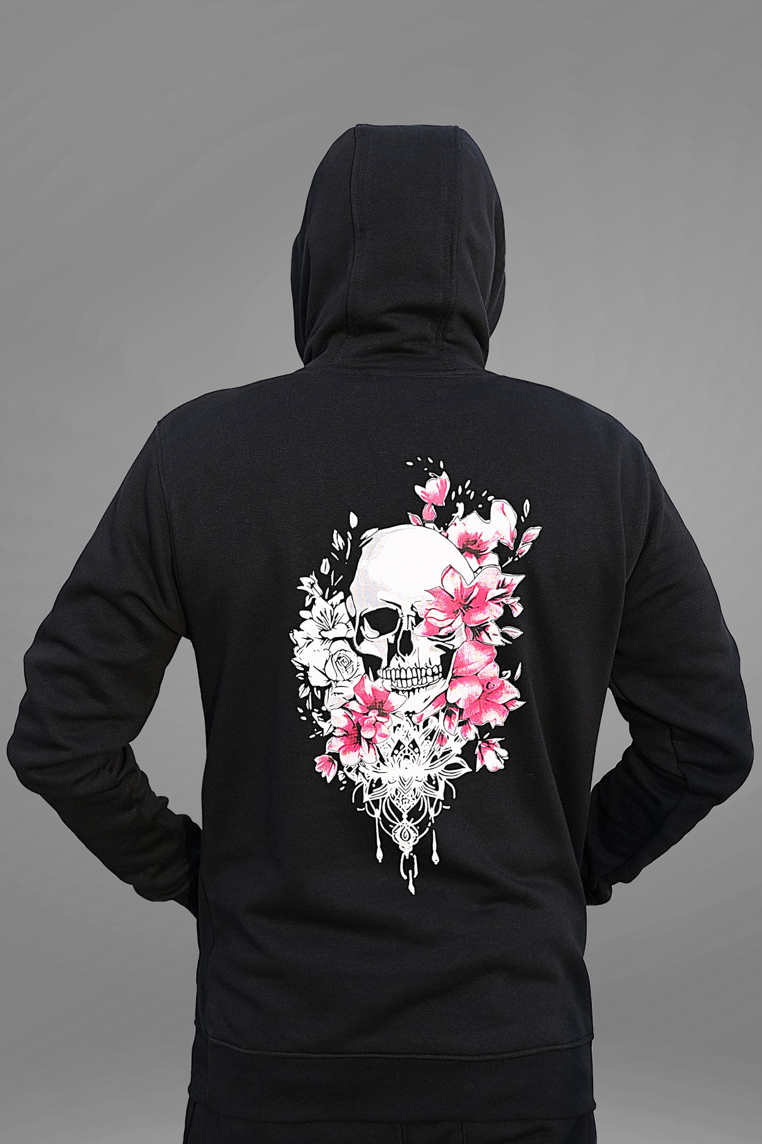 Flower Skull Hoodie