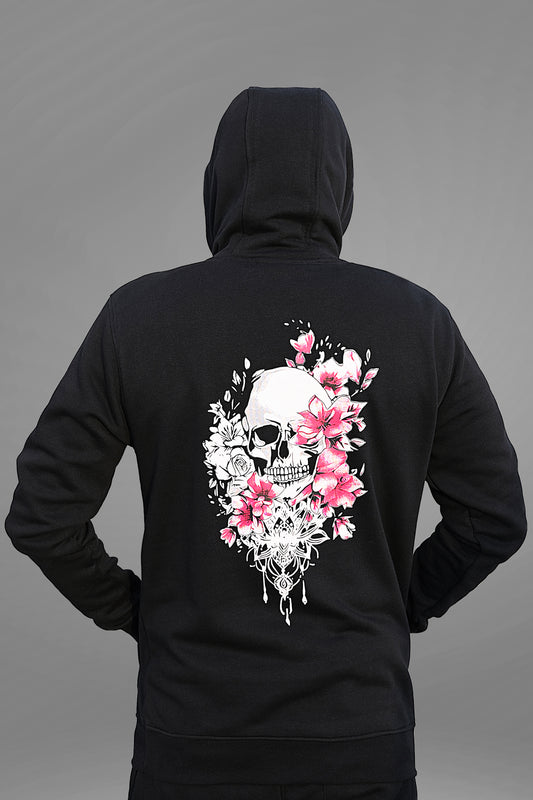 Flower Skull Hoodie