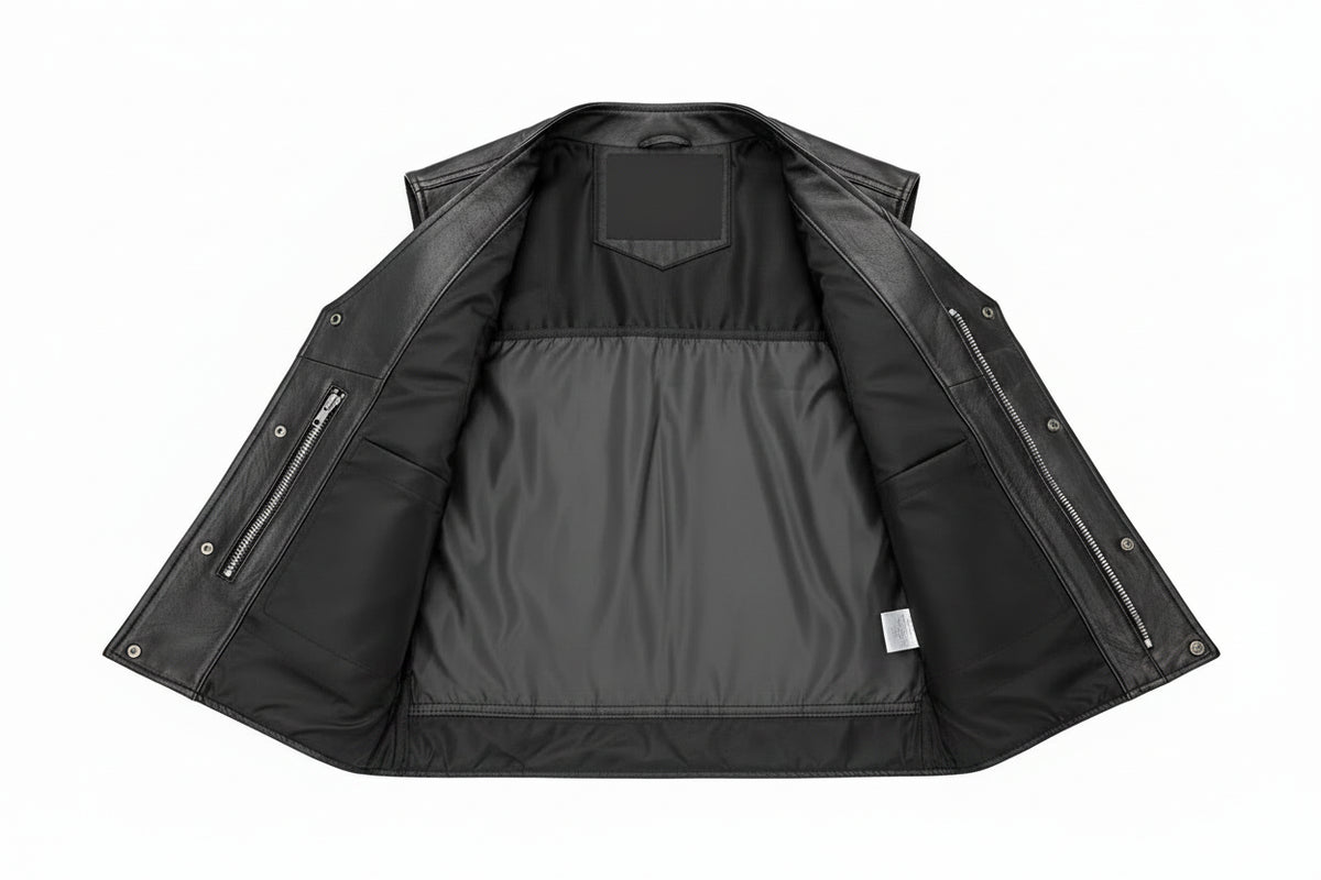 Trinity - Women's Ultra Leather Motorcycle Vest