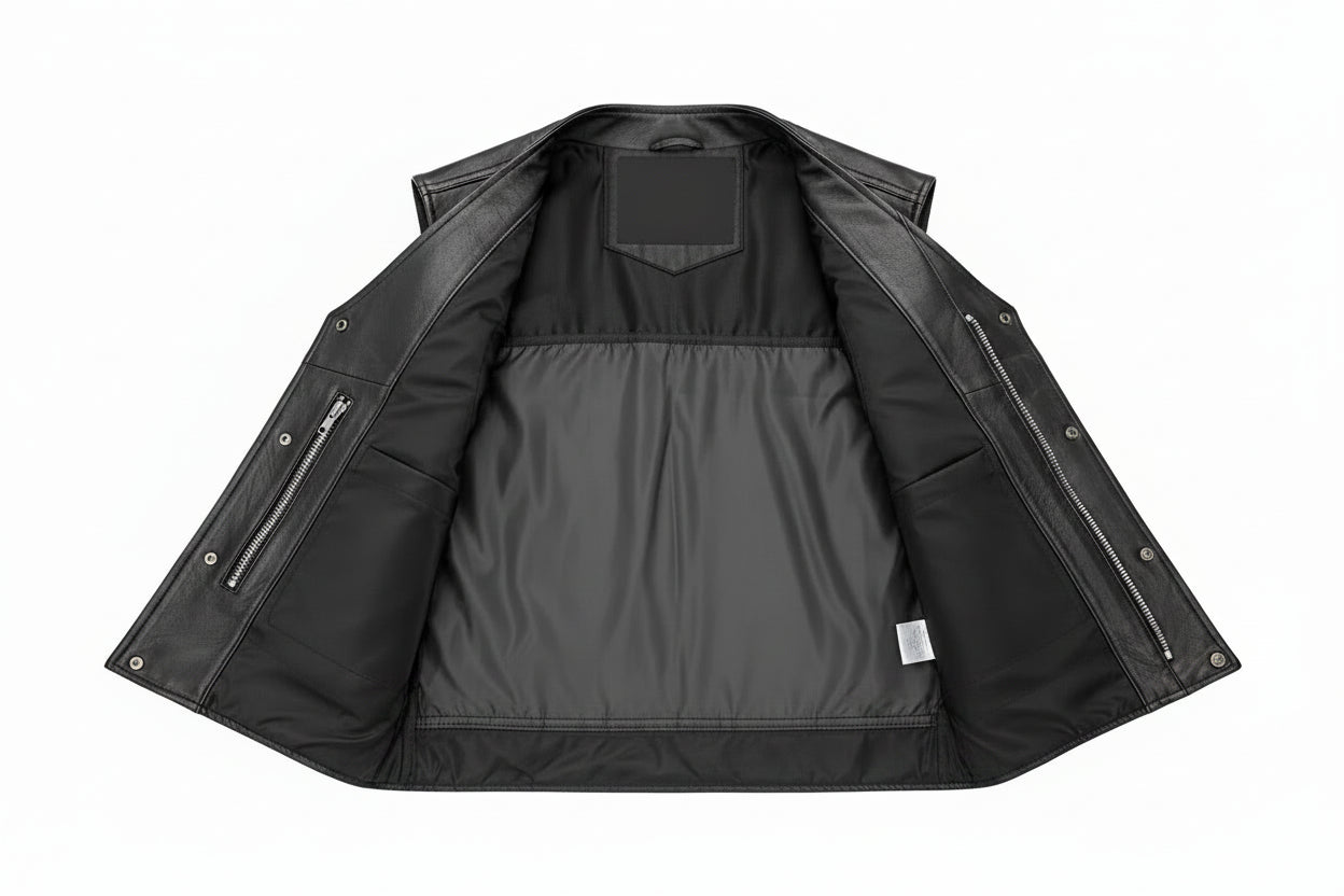 Trinity - Women's Ultra Leather Motorcycle Vest