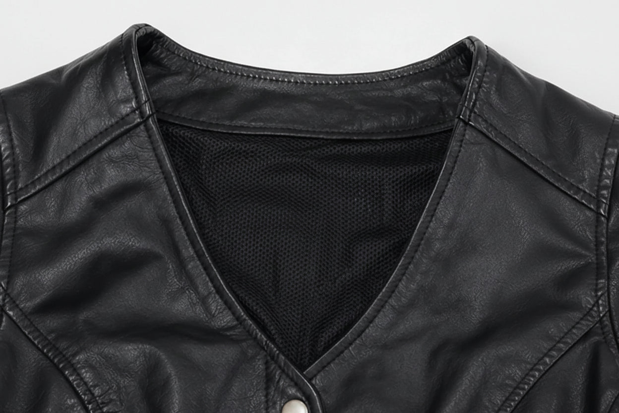 Trinity - Women's Ultra Leather Motorcycle Vest