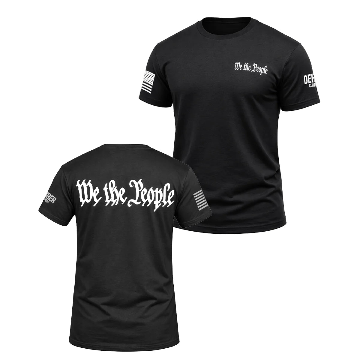 Men's Black We the People T-Shirt
