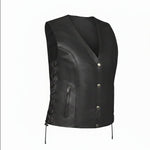 Shirly - Women's Motorcycle Leather Vest