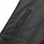 Roadster - Men's Premium Leather Motorcycle Vest