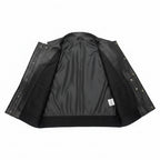 Men's Club Style leather Motorcycle Vest