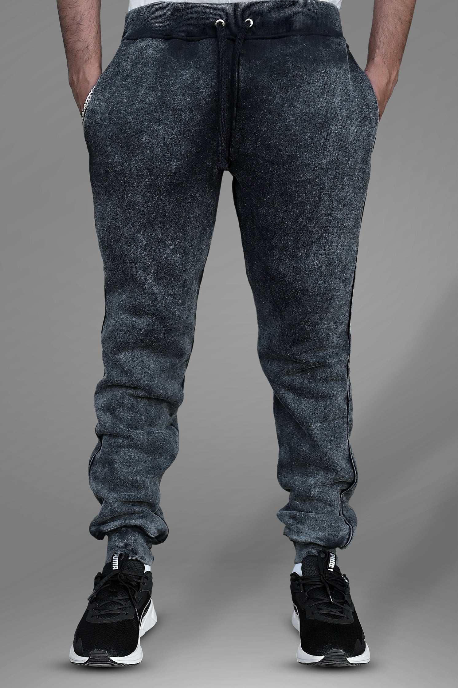 Charcoal Acid Wash Jogger