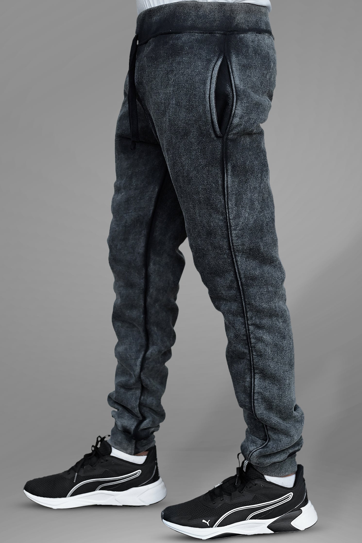Charcoal Acid Wash Jogger