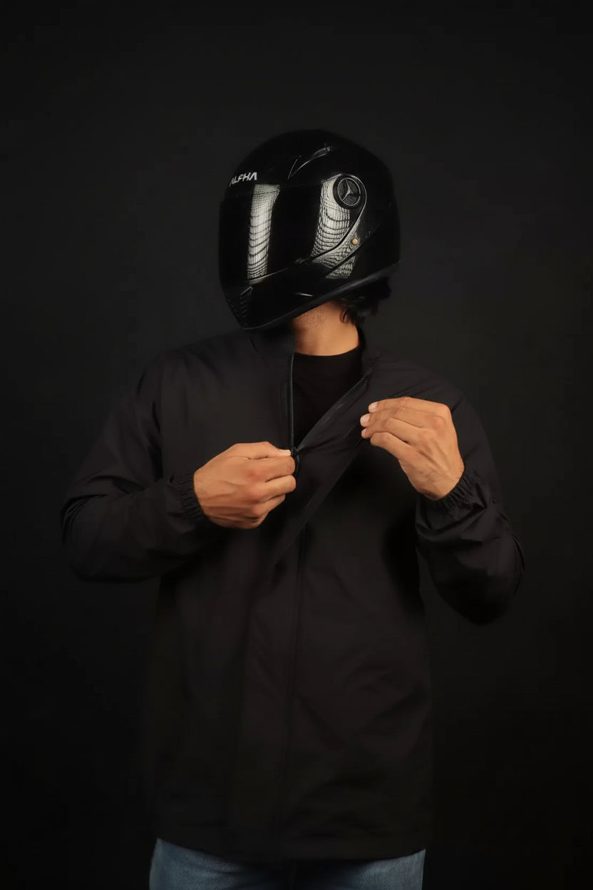 Packed Light Weight Rain Coat For Riders