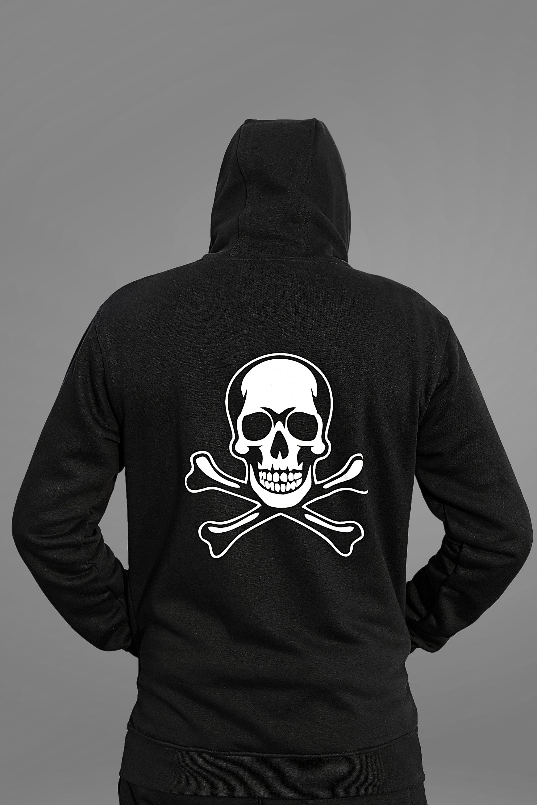 Reflective Skull Hoodie