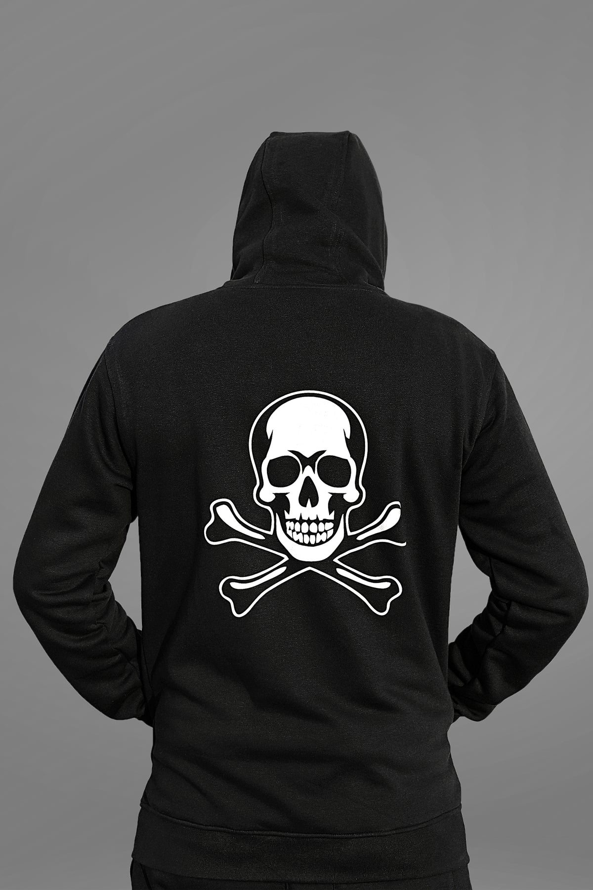 Reflective Skull Hoodie