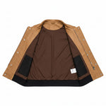 Shield Maiden - Women's Leather Motorcycle Vest (Brown)